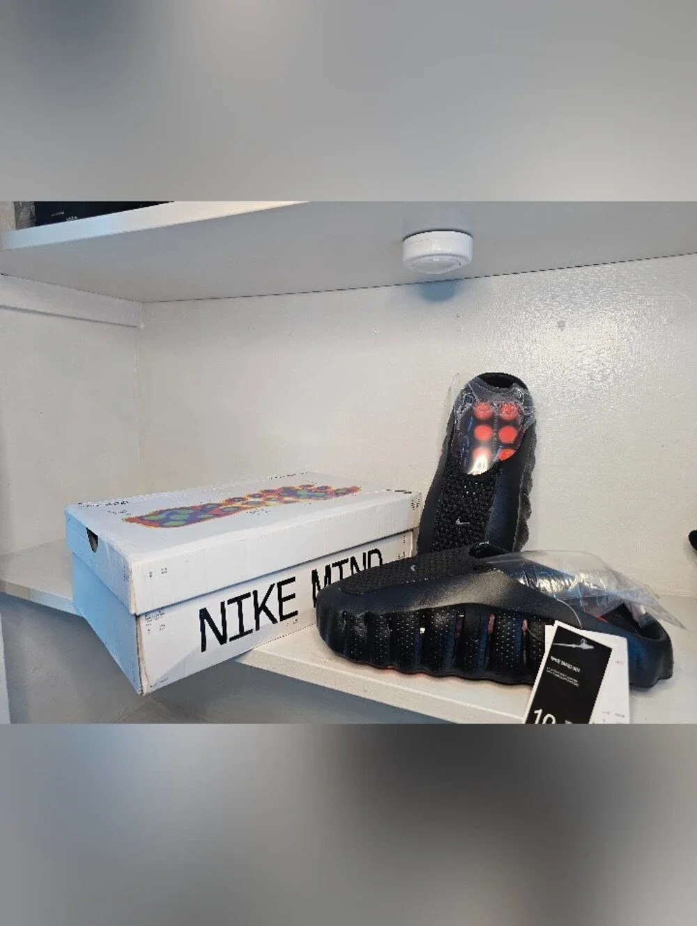 Nike Mind Influence Black Slide Sandals
